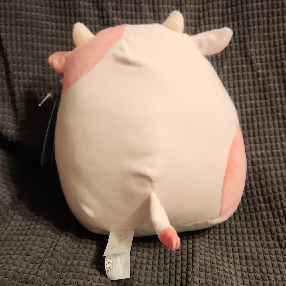 NWT Squishmallows "8 "Reshma" Pink Cow  (US exclusive, Re-Release) - Picture 3 of 4